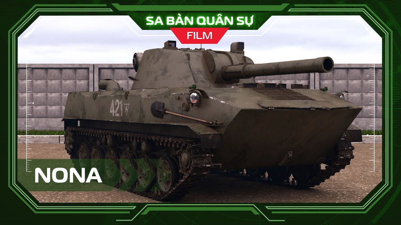 ⭐️VŨ KHÍ NGA | NONA: Cối tự hành của Quân đội Nga đang tham chiến ở Ukraine