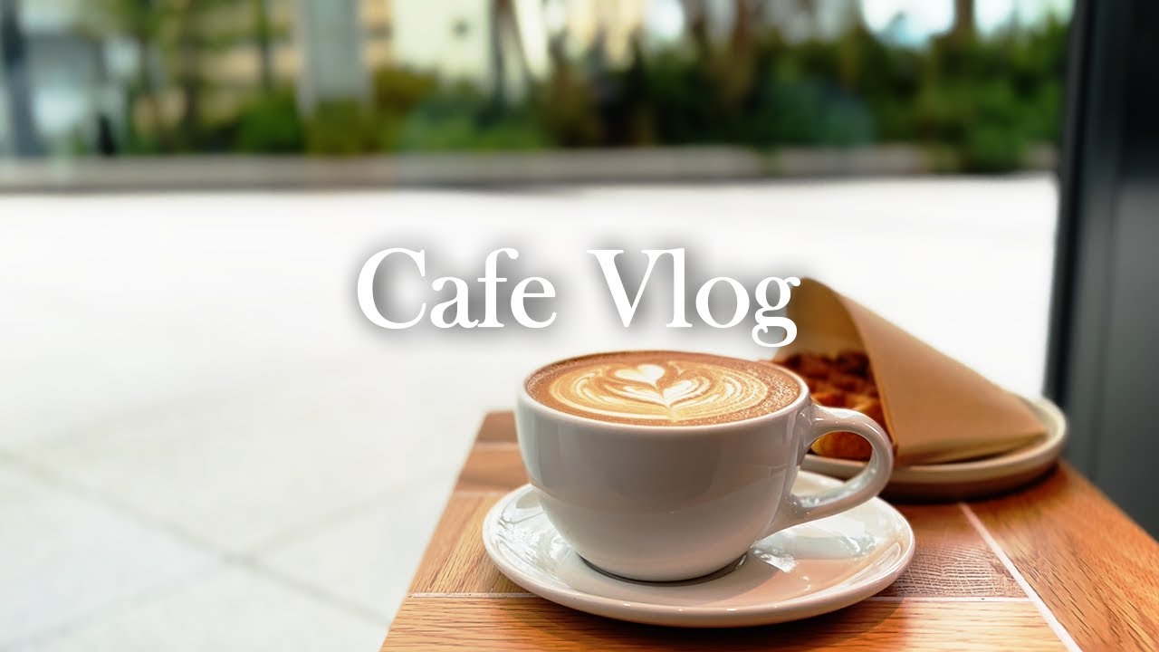 (SUB) Japan CafeVLOG только на iPhone13Pro | Tokyo Cafe Vlog # 48