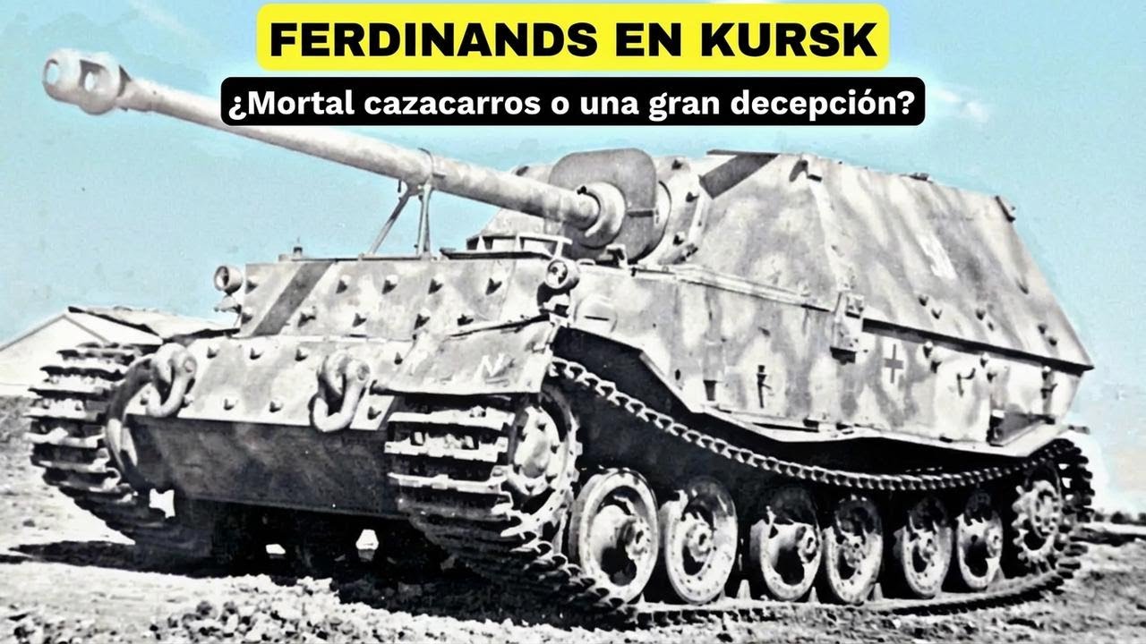 ¿Realmente fue un desastre el debut del Ferdinand en combate en Kursk?