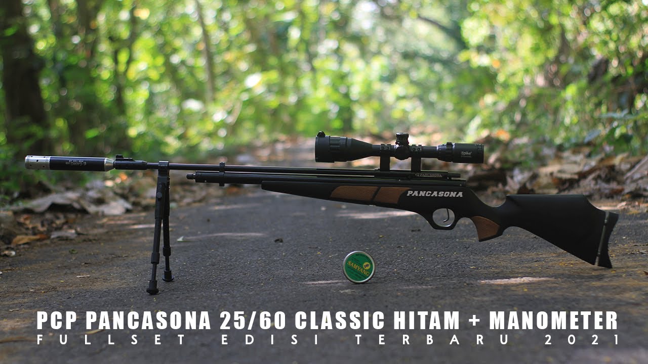 Senapan angin PCP fullset murah untuk babi (PCP PANCASONA 2021)