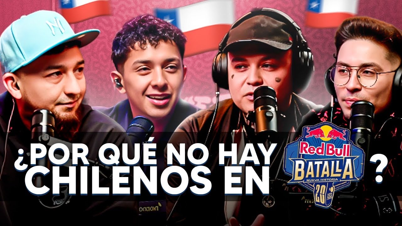 NO HAY CHILENOS EN RED BULL BATALLA 20 AÑOS NUEVA HISTORIA 😢🇨🇱❌