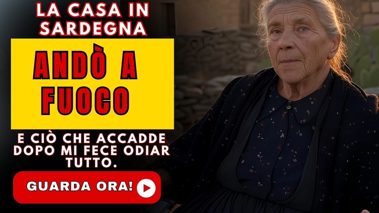 LA CASA IN SARDEGNA ANDÒ A FUOCO… E CIÒ CHE ACCADDE DOPO MI FECE ODIAR TUTTO.