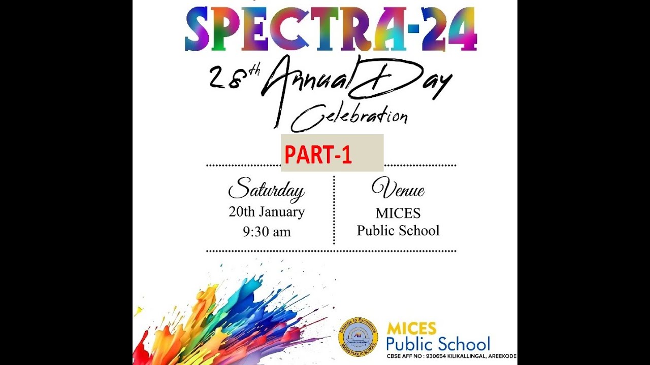 SPECTRA-24   ( PART-1)