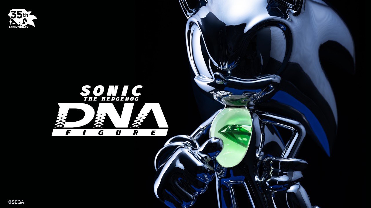 ソニック35周年記念「SONIC THE HEDGEHOG DNA FIGURE」コンセプトムービー