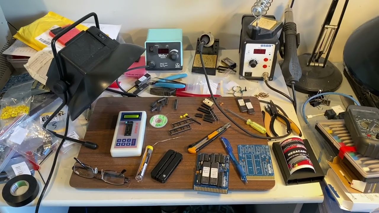 Sega SC3000 Megacart Assembly Timelapse