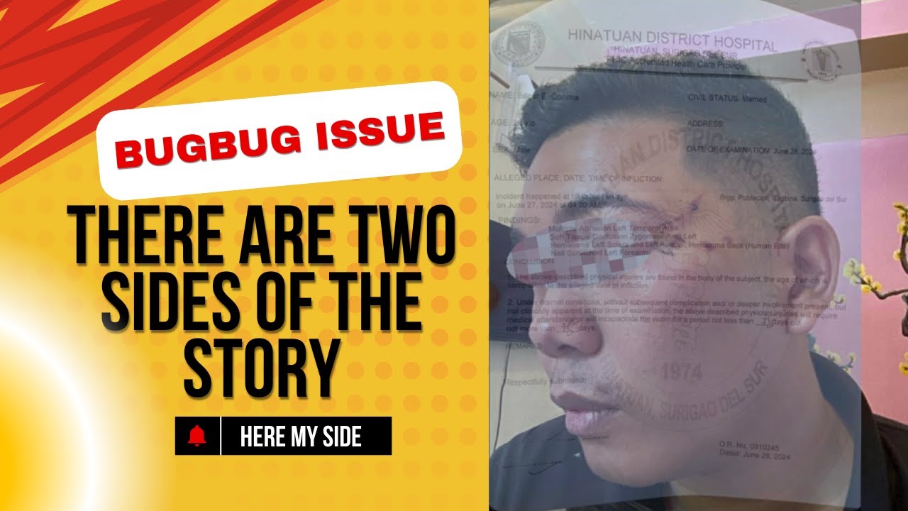 There are two sides to every story Here&rsquo;s mine | Bugbog Issue
