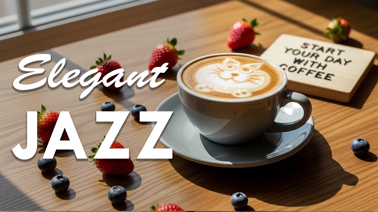 Elegant Jazz 🎧 Positive Coffee Music & Happy Bossa Nova Instrumental for Start the Morning #5