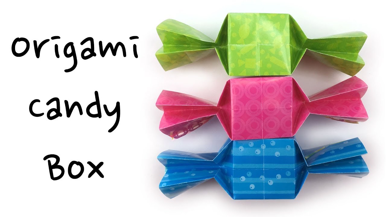 Origami Candy Box Tutorial (Hyo Ahn)