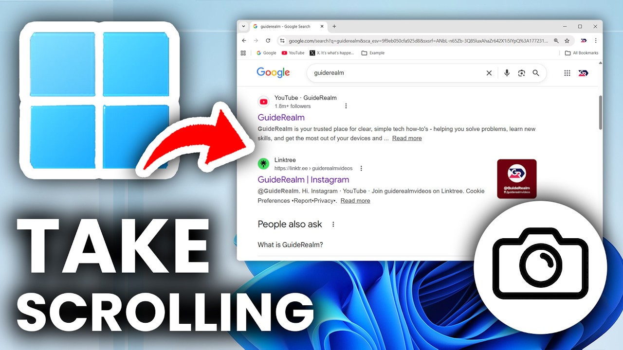 How To Take Scrolling Screenshot In Windows 11/10 - Full Page Screenshot