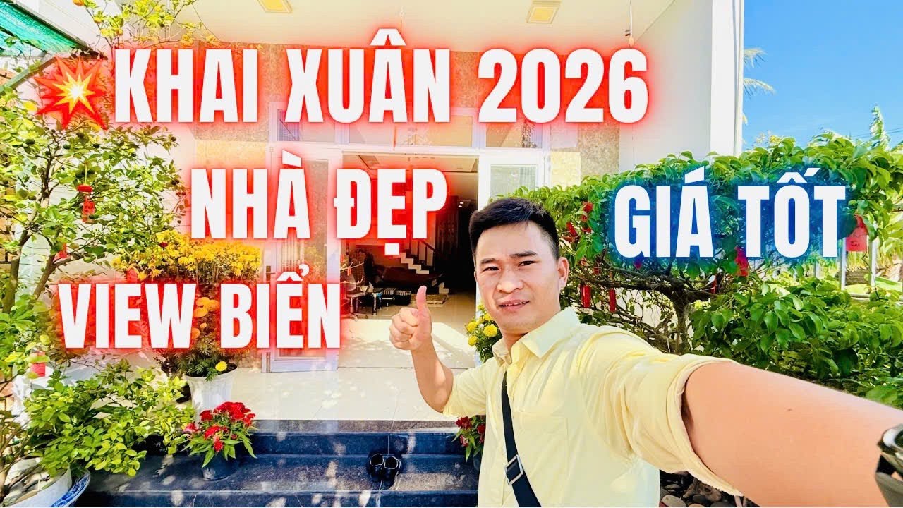🎊Nhà đẹp giá tốt Khai xuân đầu năm 2026 view biển Nha Trang pháp lý chuẩn nhiều tiềm năng