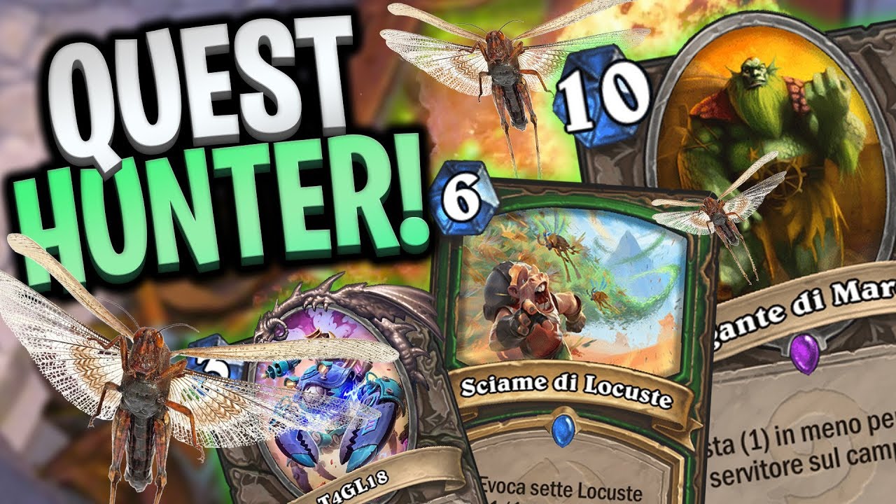 È ARRIVATO IL TURNO DEL QUEST HUNTER! | Hearthstone ITA