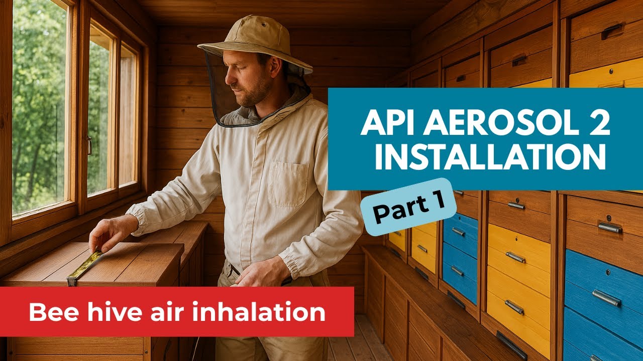 Bee Hive Air Inhalation with Api Aerosol II – Installation Preparation (Part 1)