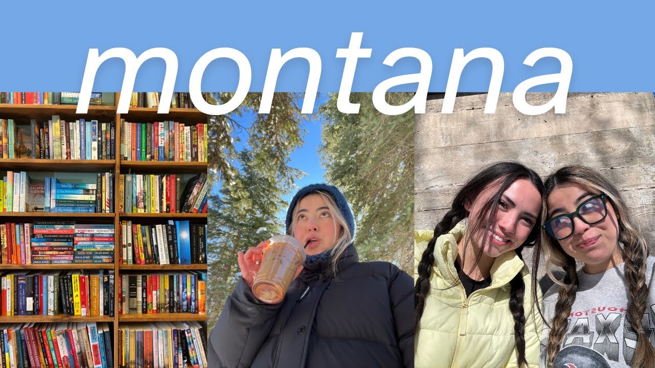 MONTANA DIARIES | cozy cabin bestie trip, getting instagram photos, & reading