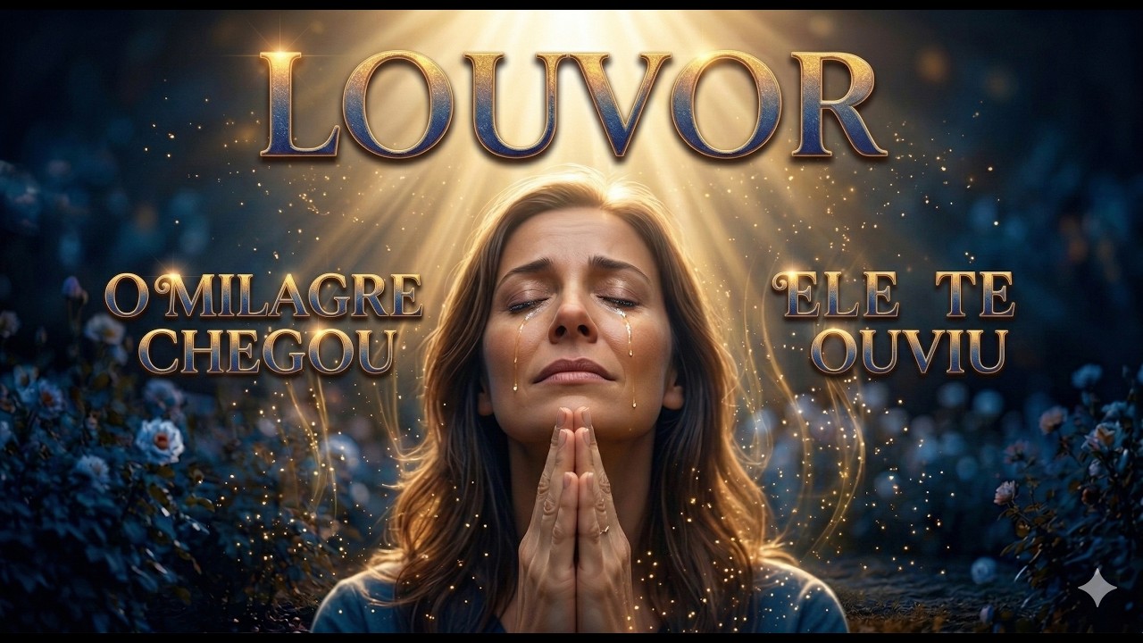 QUANDO A ORAÇÃO SOBE, O MILAGRE DESCE 🙏 LOUVOR PODEROSO DE CLAMOR