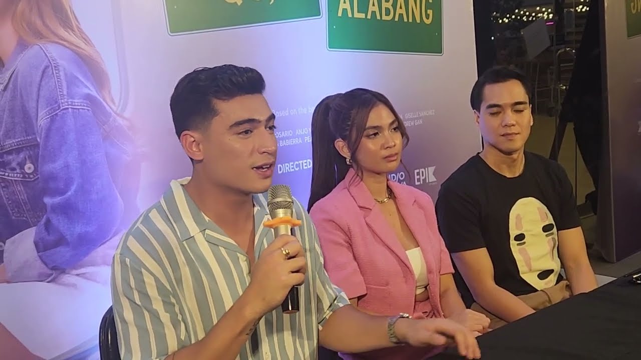Men are from QC Women are from Alabang press conference led by Marco Gallo and Heaven Peralejo