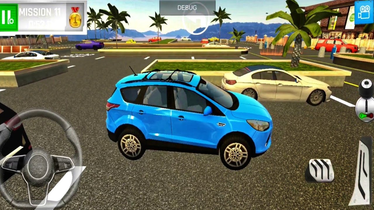 Driving On Shopping Mall Parking Lot | Car Parking-Android Gameplay
