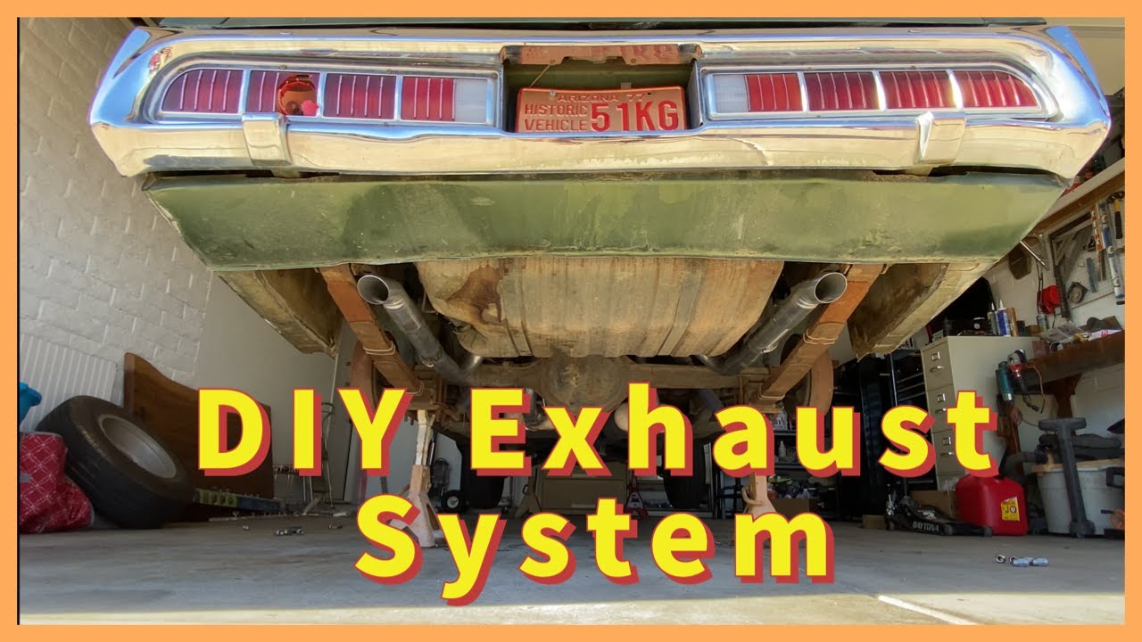 HOW TO INSTALL A MUSTANG EXHAUST KIT ON A MERCURY COUGAR / COUGAR REVIVAL PART 5 / DIY EXHAUST