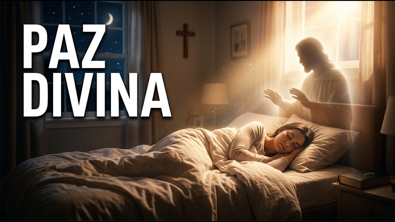 Durma na Presença de Deus | Adoração Suave Noturna Descanso na Presença