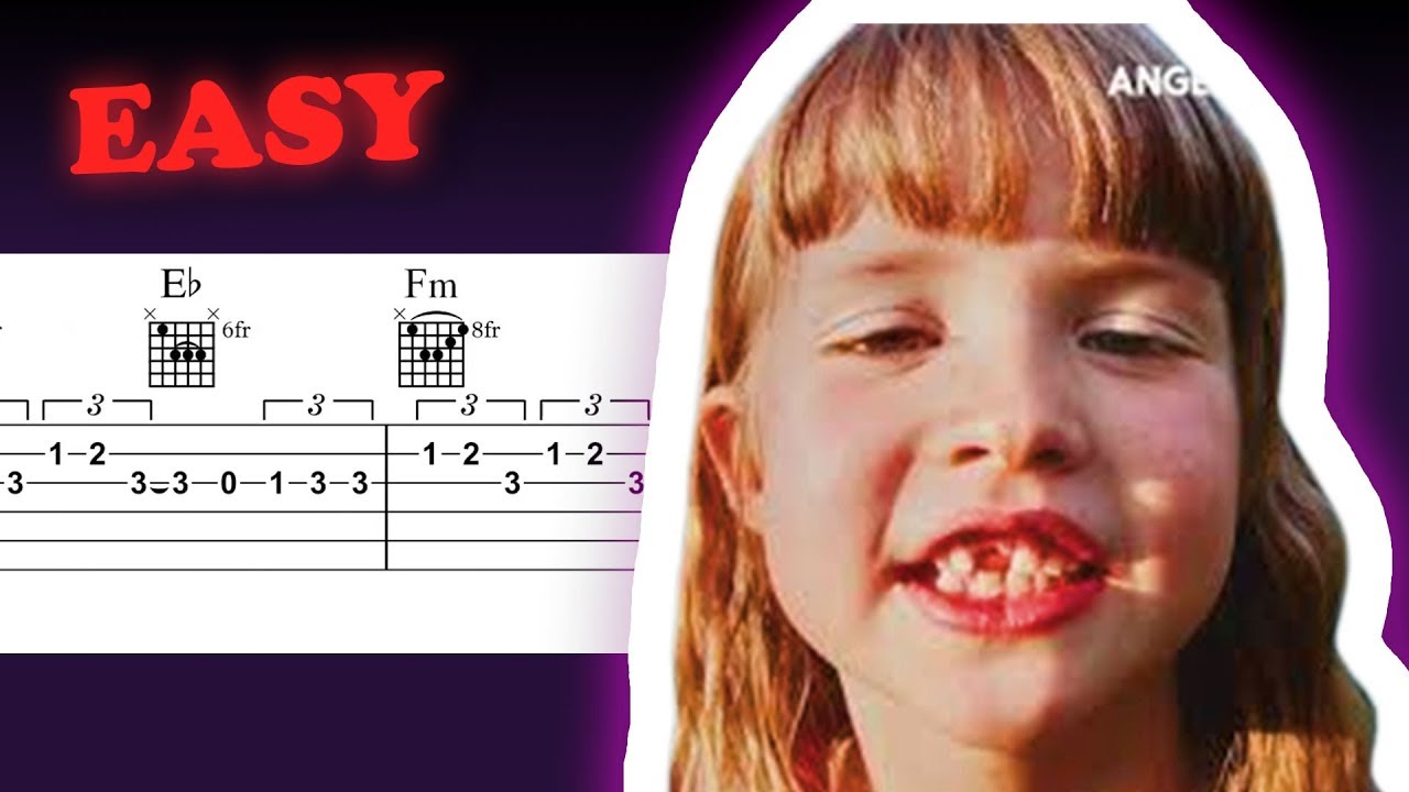 Ang&egrave;le - Flou - Easy Guitar (Tabs + Chords)