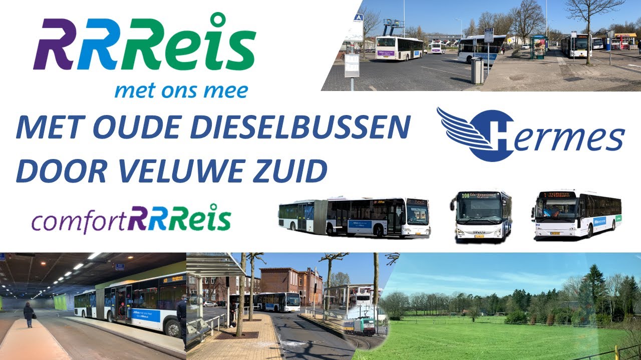 RRReis mee met OUDE DIESELBUSSEN door VELUWE ZUID!! - RRReis vlog 