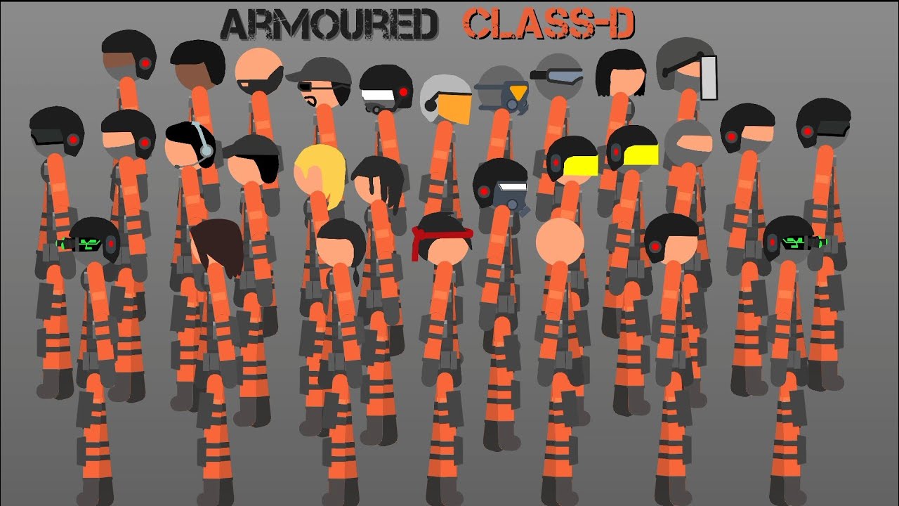 Armoured CLASS-D [Stick Nodes Animation]