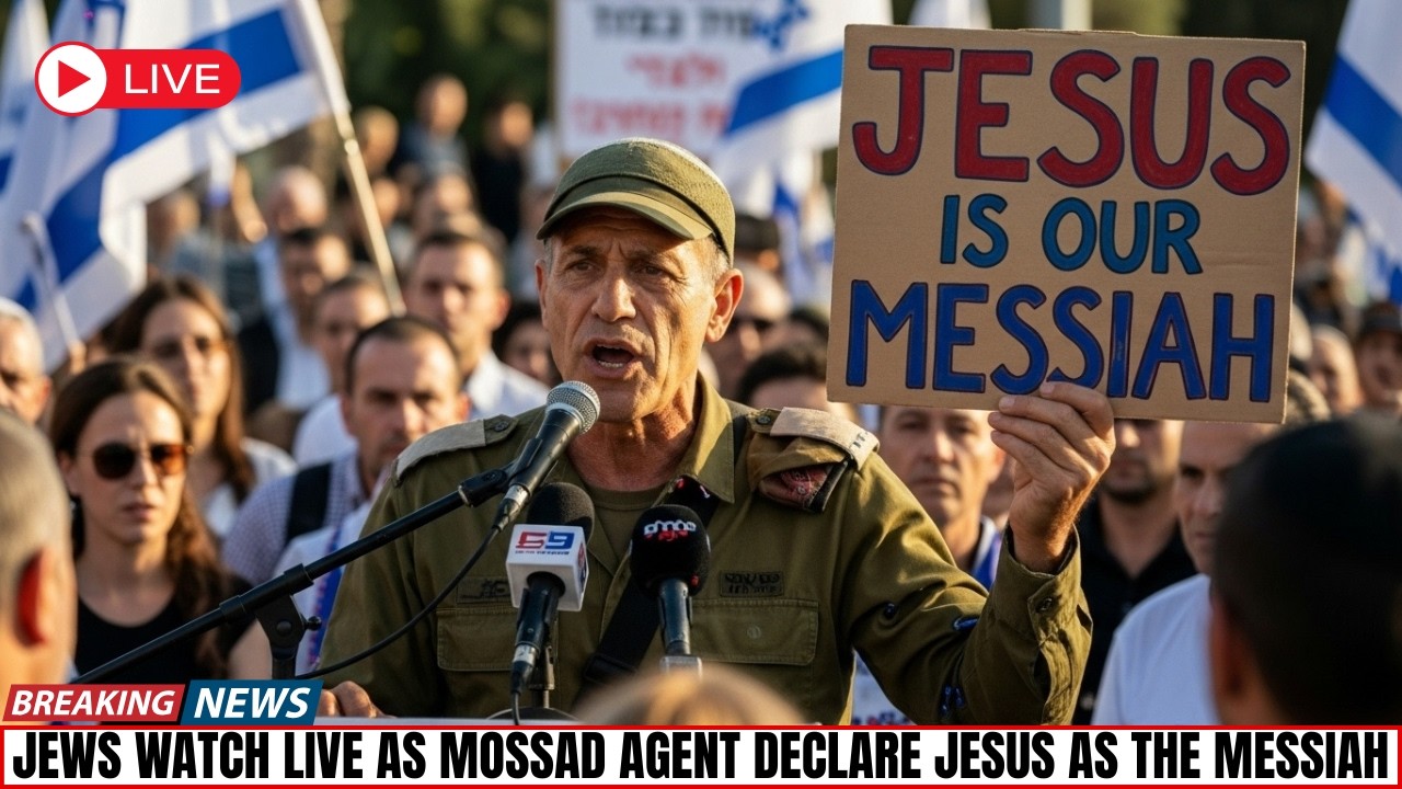 15,000 Israelis Watch LIVE as Mossad Agent Share His Testimony: 