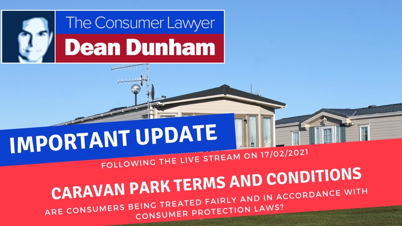 IMPORTANT UPDATE FOR STATIC CARAVAN OWNERS