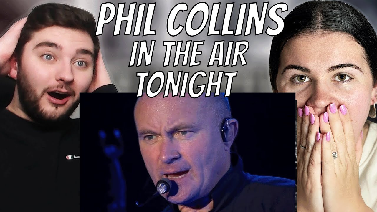 Incredible Performance!...FIRST TIME HEARING Phil Collins - In The Air Tonight (Live)