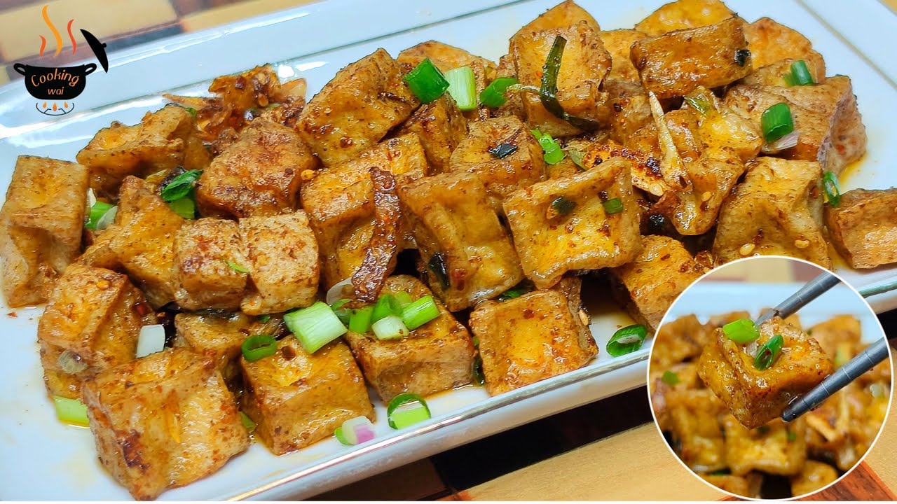 This is the simplest and most delicious way to make tofu.Try this recipe!