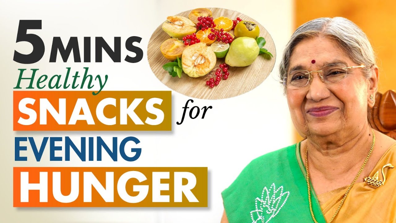 5 Healthy Evening Snacks You Can Make in 5 Minutes | Maximum Nutrition | Dr Hansaji