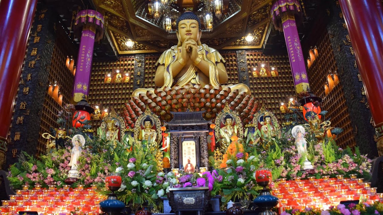 萬佛寺的四眾設壇阿彌陀佛聖誕 祈願國泰民安世界和平 (5/1/2026)