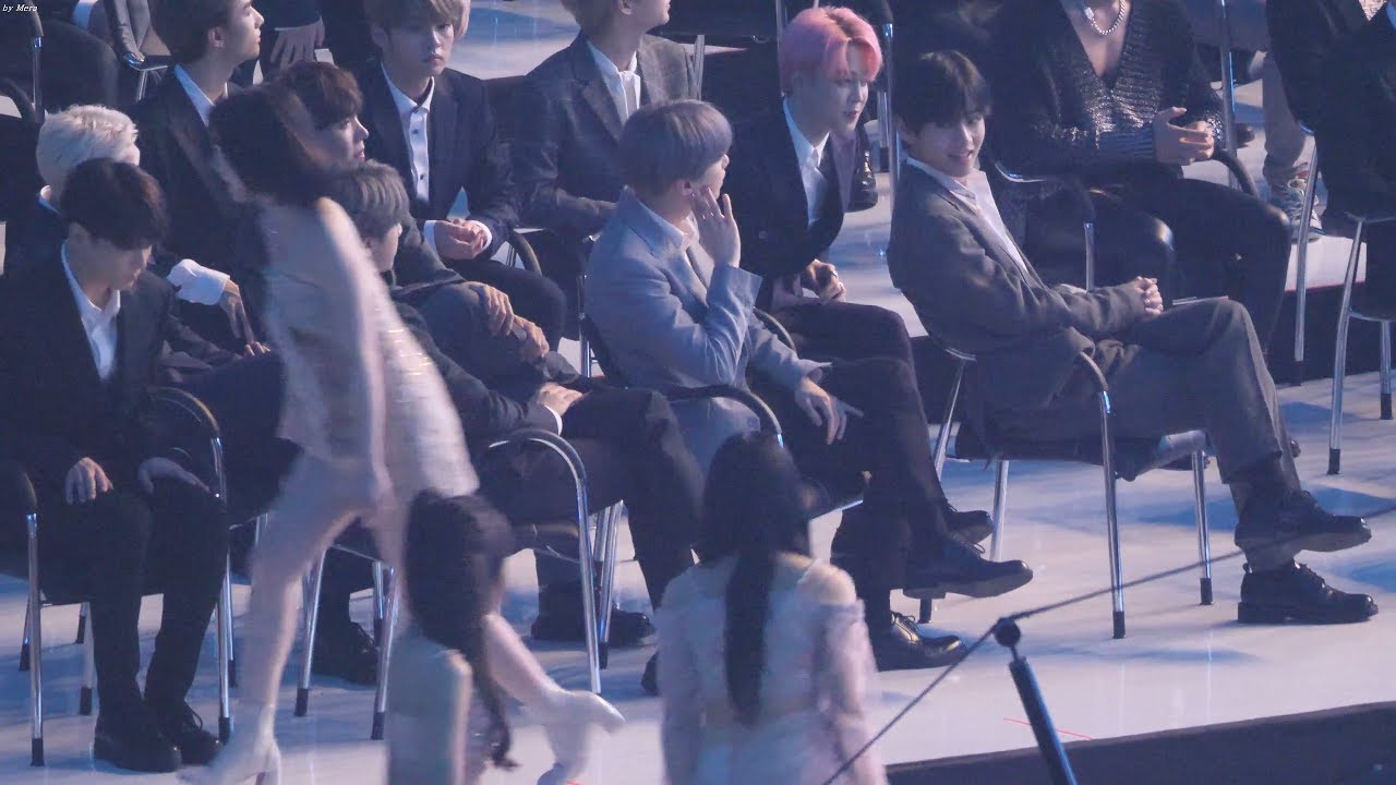 190424 여자친구 (GFRIENDE) 인사하는 방탄소년단(BTS) [4K] 직캠 Fancam (TMA) by Mera