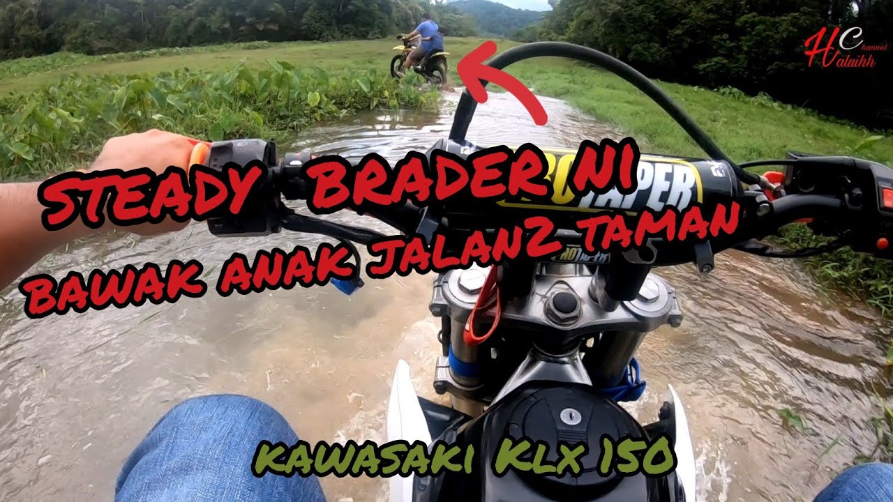 kawasaki Klx 150 / dirt bike / test drive offroad