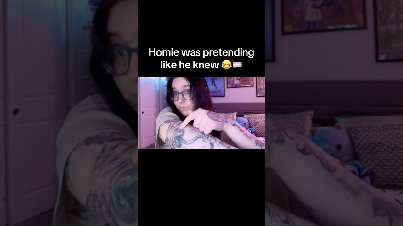 They Asked to See My Tattoos… Then My Voice Dropped 😭 | Trans Girl OmeTV