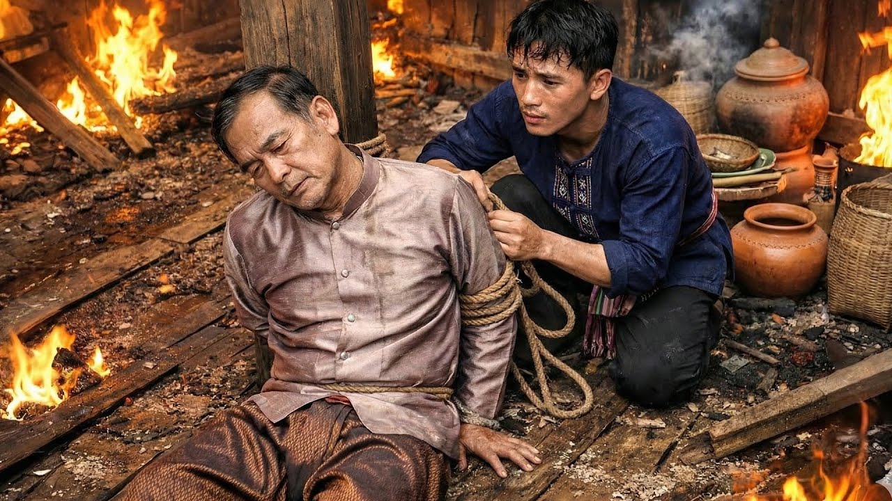 มหาเศรษฐีถูกลูกเลี้ยงขังในบ้านร้าง จุดไฟหวังฆ่า วินมอเตอร์ไซค์พังประตูช่วย เปิดโปงคนทรยศ
