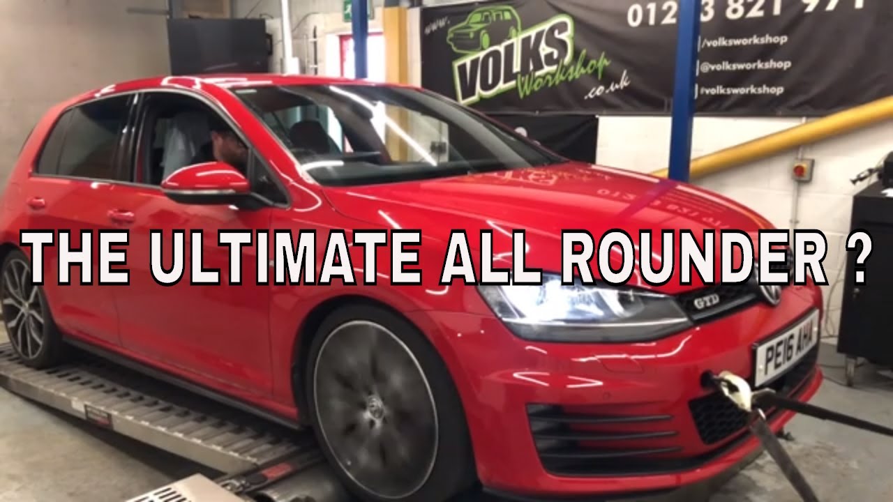 **VW GOLF MK7 GTD WITH GTI POWER**  THIS GTD MAKES GTI BEATING POWER AFTER TUNING