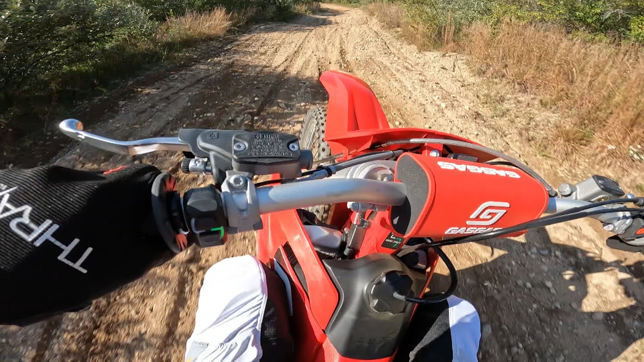 POV: 2024 GASGAS 125 WIDE OPEN IN THE SAND [4k]