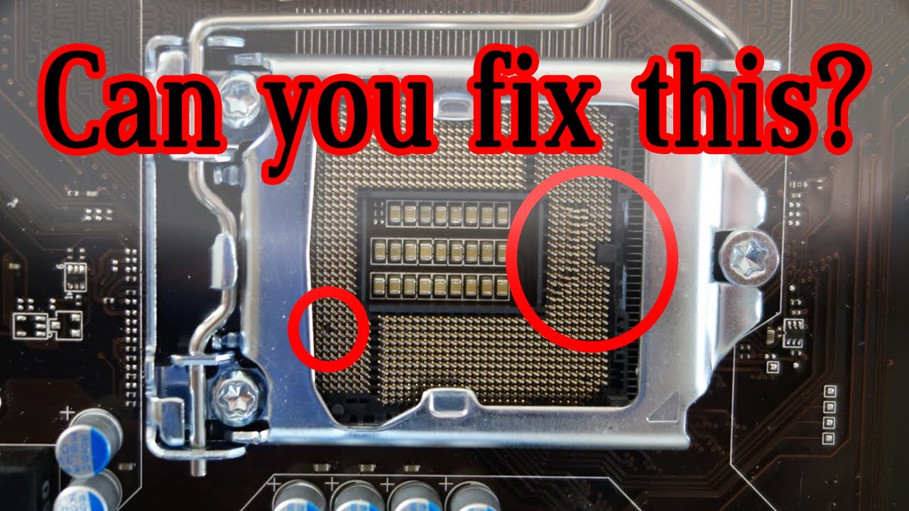 Bent Pin Motherboard - Worth it to Buy? Able to Fix? | An Extreme Budget Solution