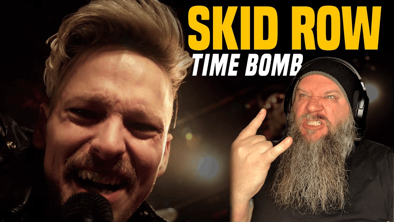 When 80's Fun and INSANE Talent Meet!  Skid Row ft. Erik Gronwall - Time Bomb Reaction