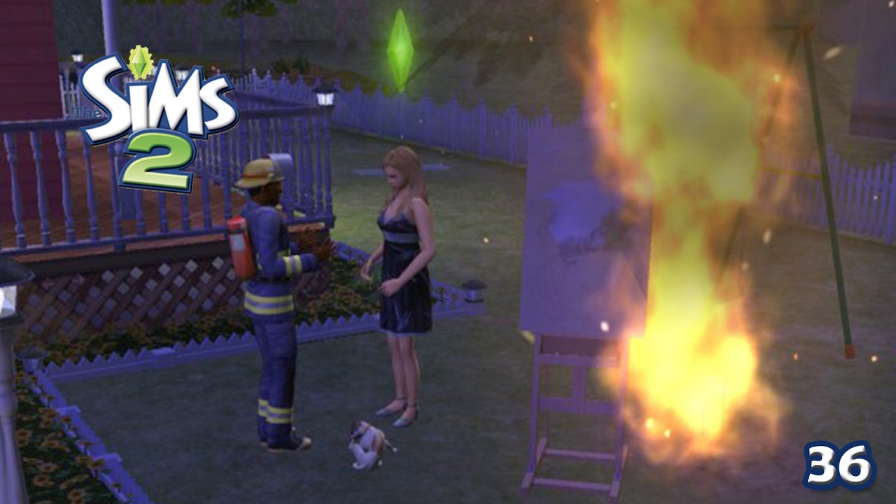 Primeiro rolê da Julia… e um INCÊNDIO inesperado 😱🔥 | SimSelf | The sims 2 👱🏻‍♀️