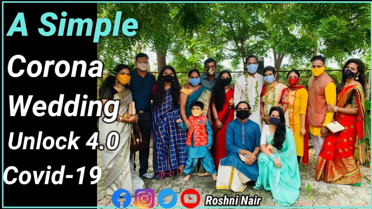 Simple Corona Wedding|Unlock 4.0 Gujarat|During Covid-19|Traditional Kerala Wedding|Roshni Nair
