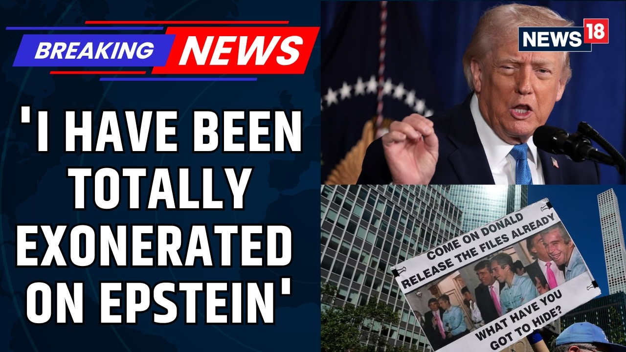 BREAKING: US President Trump Denies Any Kind Of Connection With Jeffery Epstein | Trending | News18