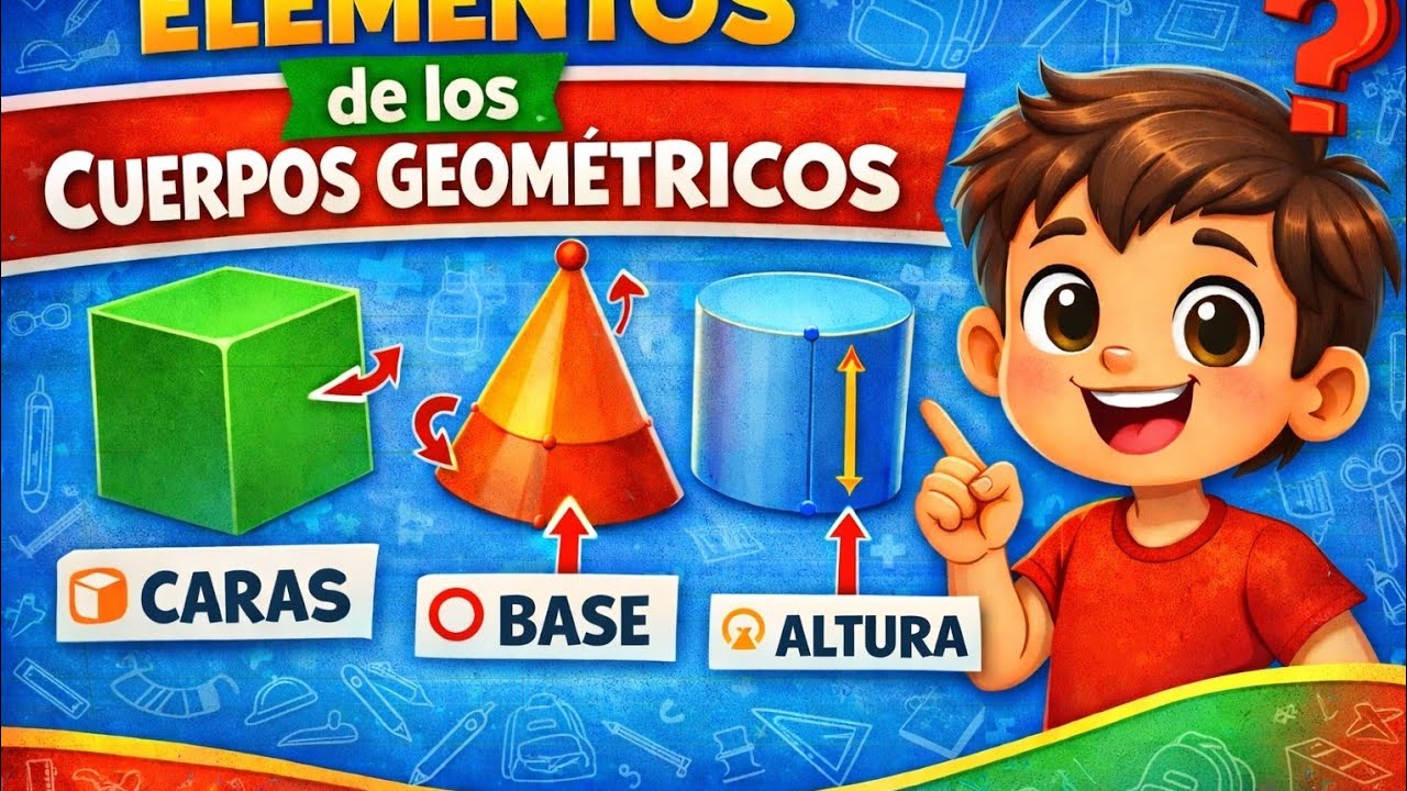 Elementos de los Cuerpos Geométricos-PRIMARIA