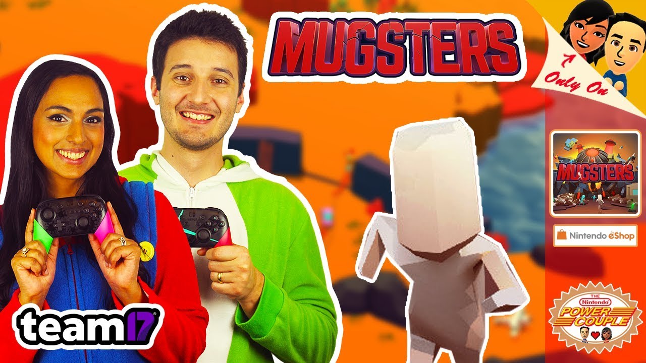 MUGSTERS (Switch) Co-Op Gameplay Let's Play [Funsies in Our Onesies]