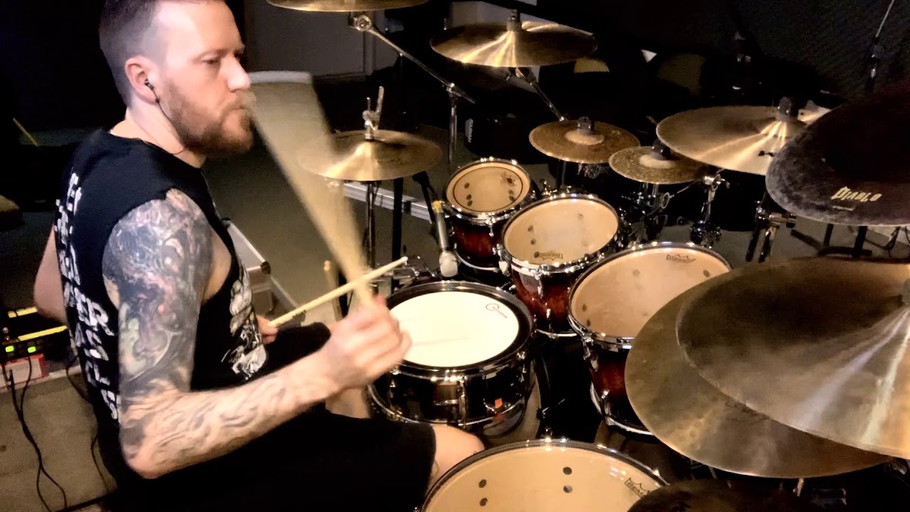 Cradle of Filth - Beneath The Howling Stars (Drum cover)