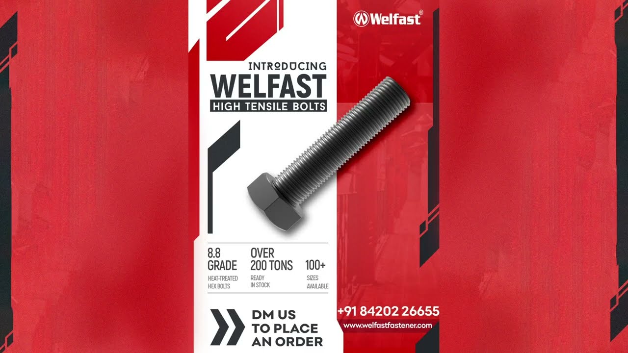 High Tensile Bolt Manufacturing Process | Precision Fasteners by Welfast