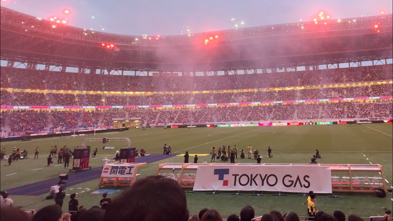 【6万人近く来場！派手すぎる演出！】Jリーグ FC東京vsアルビレックス新潟@国立競技場FC Tokyo vs Albilex Niigata/J League in national stadium