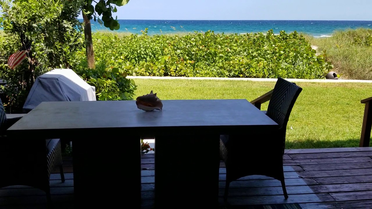 Really living on the beach