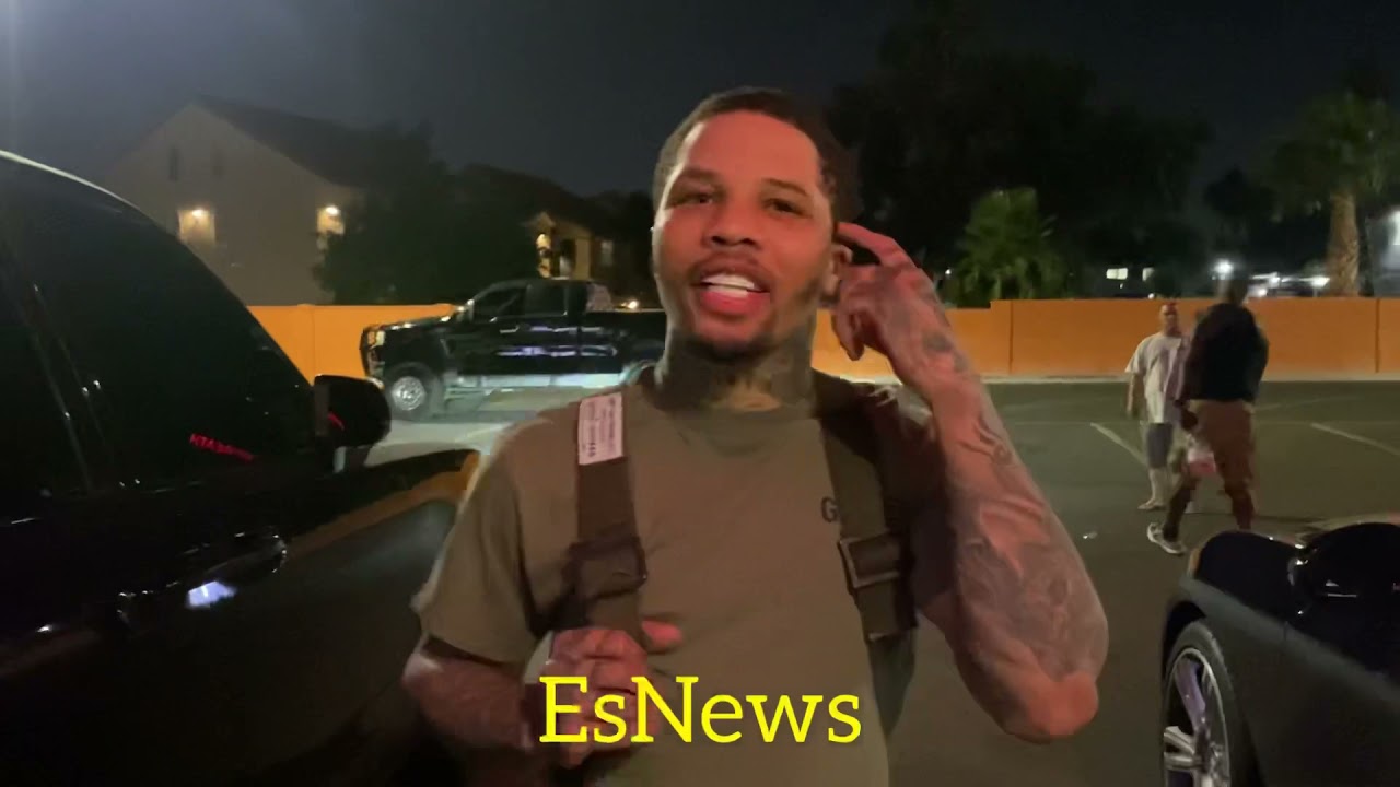 Gervonta Davis in camp for Mario Barrios today is fight day