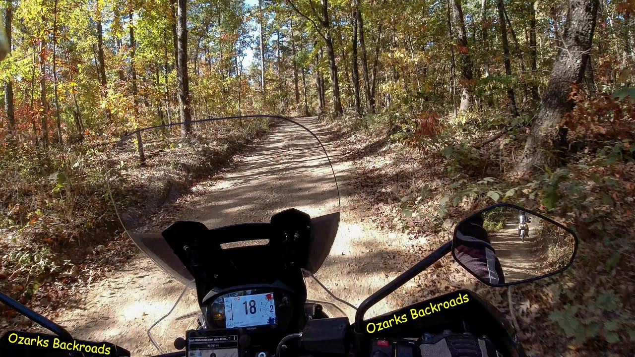 Ozarks Backroads....  An awesome fall days ride in the Ozarks back country on the Tiger 800